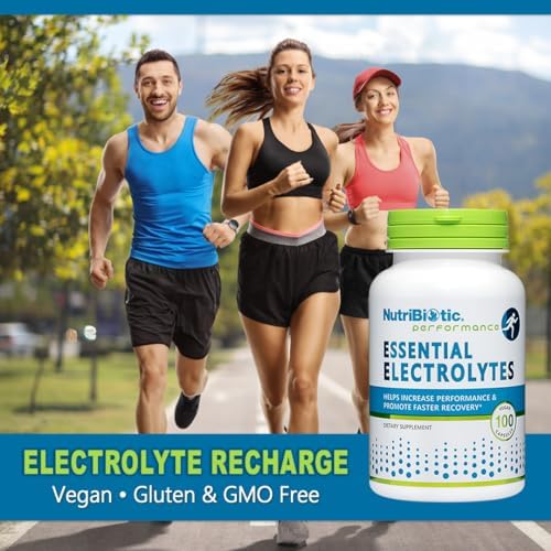 NutriBiotic Essential Electrolytes, 100 Ct Capsules | Supports Increased Performance & Faster Recovery | Pharmaceutical Grade Vitamin C with Electrolytes for Rehydration | Vegan, Gluten-Free & Non-GMO - Image 6