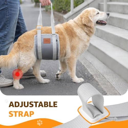 Adjustable Dog Sling for Large Dogs Hind Leg Support Weak Legs Mobility Aid - Image 7