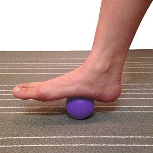 Kieba Massage Lacrosse Balls for Myofascial Release, Trigger Point Therapy, Muscle Knots, and Yoga Therapy. Set of 2 Firm Balls (Pink and Purple) - Image 5