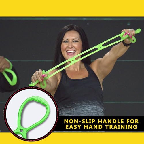 Walk at Home Workout Bands 7 Ring Adjustable Resistance Bands for Working Out Home Workout Walking Exercise Workout Bands Fitness Program Exercise Bands Stretch Bands for Recovery - Image 3