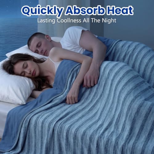 GOHERO Cooling Blanket 50"x70" Summer Cooling Blanket for Hot Sleepers - Image 2