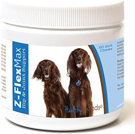 Healthy Breeds Irish Setter Z-Flex Max Hip and Joint Soft Chews 50 Count by HealthyBreeds