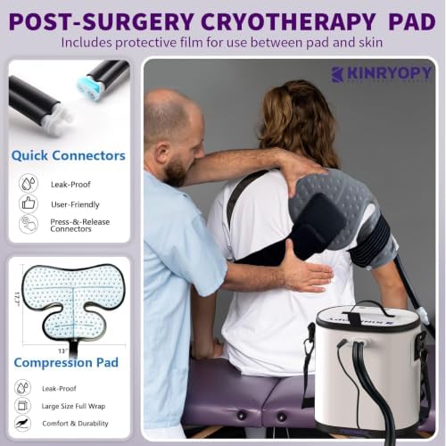 Cold Therapy Machine for Shoulder with Programmable Timer & Quiet Pump - Image 4