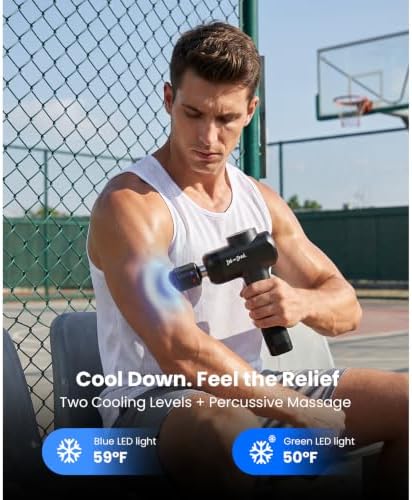 BOB AND BRAD X6 Pro Max Massage Gun with Heat and Cold, FSA Eligible HSA - Image 3