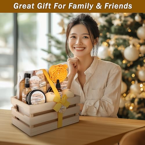 Aqua Elegante Premium Spa Gift Set For Women - Honey Almond - Image 3