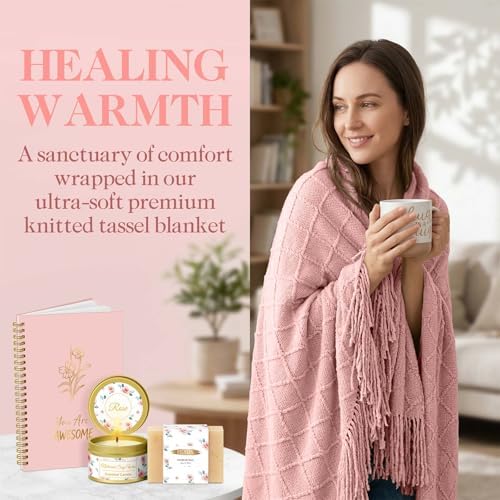 Wasocol Birthday Gifts for Women Self Care Gift Basket, Get Well Relaxing Spa Gift Baskets for Women, Unique Inspirational Gifts for Mom Wife Grandma Sister Friend Her - Image 4