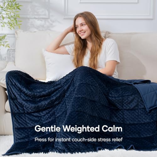 Cottonblue Weighted Blanket 15lb Queen Size for Adults Better Sleep & Relax - Image 5
