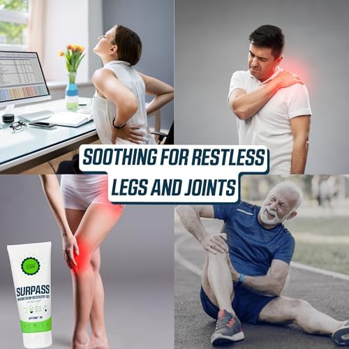 Surpass Magnesium Recovery Gel 6.76 oz | Zechstein Magnesium Boosted by Sepitonic 3M | Cooling Comfort, Muscle Recovery & Relaxation | Post-Activity Regeneration | Menthol Cooling Effect - Image 6