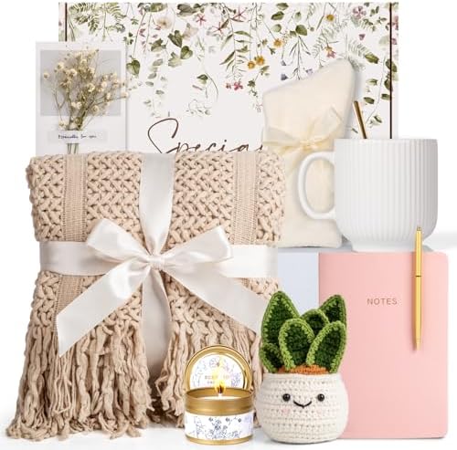 Mothers Day & Birthday Gifts for Women, Gift Baskets for Women, Self Care Gifts Care Package, Thank You, Get Well, Sympathy Inspirational Friendship Gifts Box for Mom, Grandma,Sister,Friends,Girls - Image 2