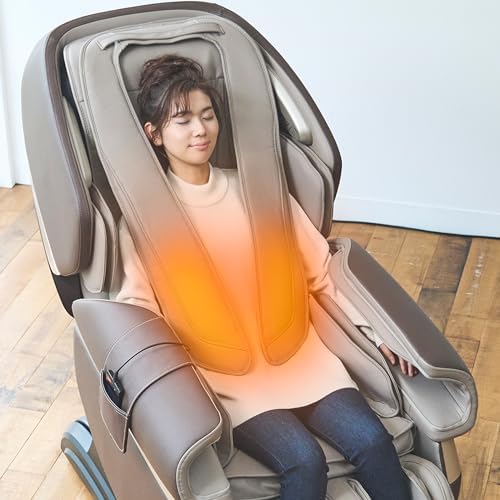 FUJIIRYOKI Calm Plus Flex Frame Track Massage Chair with Zero Gravity Technology, Electric Recliner, and Touchscreen Remote - Relax Your Mind and Body with Soothing Full Body Massages (Space Grey) - Image 2