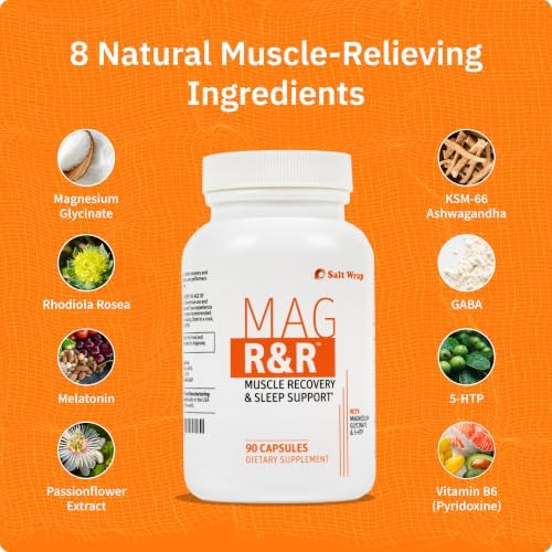 SaltWrap Mag R&R Nighttime Muscle Cramp Relief, 90 Caps - Image 4