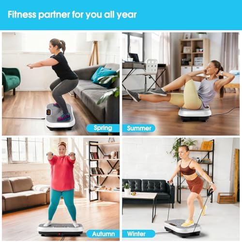 SoftGym Vibration Plate Exercise Machine for Lymphatic Drainage & Fitness - Image 5