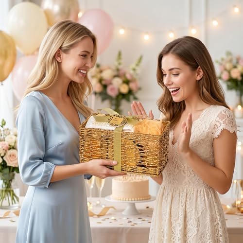 Gifts for Women, Honey Almond 32 Pcs Bath & Body Gifts Basket for Women - Image 3