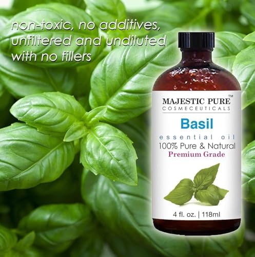 Majestic Pure Basil Essential Oil for Diffuser - 4 Fl Oz - Image 5