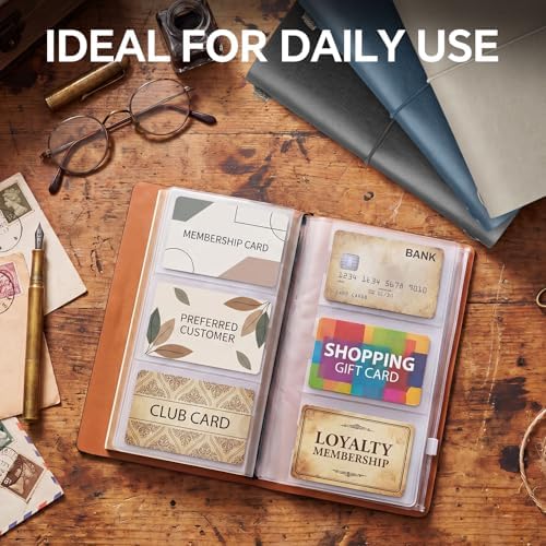 Sabary 8 Pcs Standard Size Refillable Leather Journal Bulk, Retro Color - Image 7