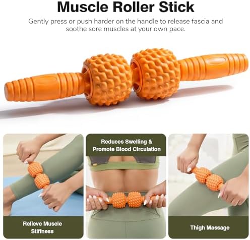 5 in 1 Foam Roller Set for Muscle Recovery & Deep Tissue Massage - Image 4