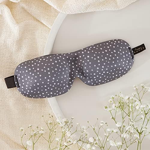 Bucky 40 Blinks No Pressure Eye Mask for Travel & Sleep, Granite Dots, One Size - Image 5