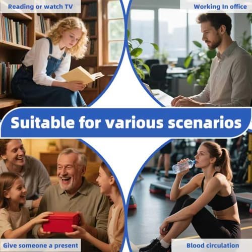 Cordless Foot & Ankle Massager with Heat & Vibration, 2 Pack - Image 6