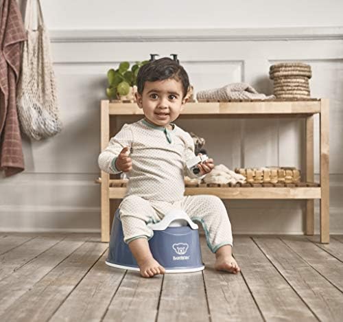 BabyBjörn Smart Potty, Deep Blue/White - Image 2
