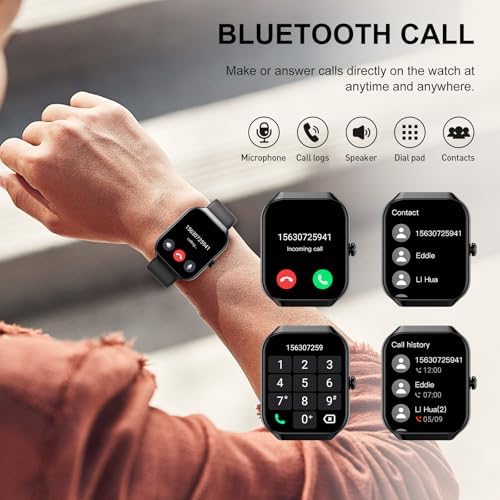 Smart Watch for Men Women (Answer/Make Call), Fitness Watch with Heart Rate/Sleep Monitor/Pedometer/Calories,2026 New Smartwatch IP68 Waterproof,113+ Sports Modes, Activity Tracker for Android iOS - Image 5