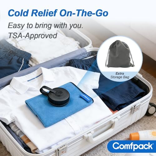Comfpack Large Refillable Ice Bag for Injuries, Travel Ice Pack with Straps - Image 3