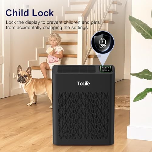 ToLife Air Purifiers for Home Large Room Up to 1295 Ft² with Auto Mode - Image 6