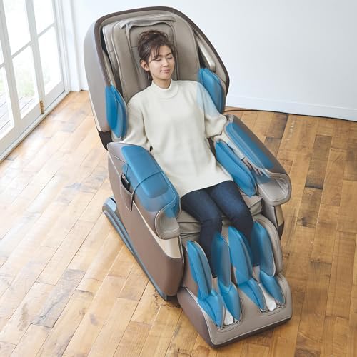 FUJIIRYOKI Calm Plus Flex Frame Track Massage Chair with Zero Gravity Technology, Electric Recliner, and Touchscreen Remote - Relax Your Mind and Body with Soothing Full Body Massages (Charcoal) - Image 2