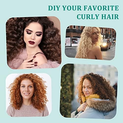 40PCS Flexible Curling Rods Set - No Heat Hair Rollers for Short & Long Hair, Twist Foam Rollers with Comb (Colors Random) - Image 6
