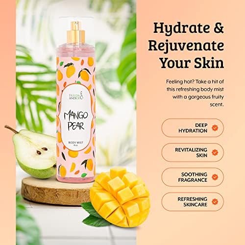 Home Spa Gift Deep Moisturizing Fragrance Body Lotion - (Mango Pear) - Image 4