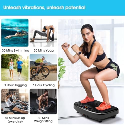 SoftGym Vibration Plate Exercise Machine for Lymphatic Drainage & Fitness - Image 4