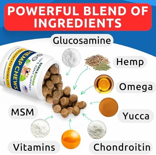 Advanced Joint Hemp Chews for Dogs Mobility - Hip&Joint Pain Relief Treats - Image 4