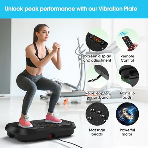 SoftGym Vibration Plate Exercise Machine for Lymphatic Drainage & Fitness - Image 3
