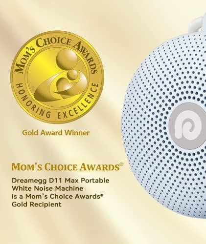Dreamegg White Noise Machine - Portable Sound Machine for Baby Adult, Features Powerful Battery, 21 Soothing Sound, Noise Canceling for Office & Sleeping, Sound Therapy for Home, Travel(2Light Blue) - Image 2