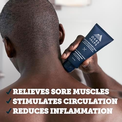 Oars + Alps Muscle Recovery Balm and Rub, Muscle Pain Relief Balm, 1pk, 3oz - Image 4