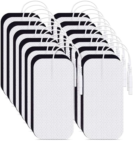 AUVON Large 2"x4" TENS Unit Electrode Pads 24 Pcs, Latex-Free by AUVON