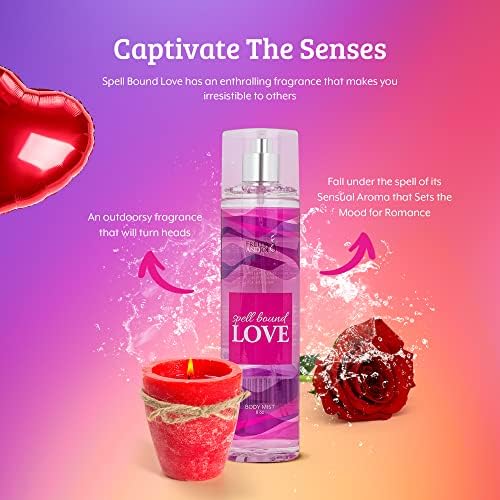 Home Spa Gift Deep Moisturizing Fragrance Body Lotion - Spell Bound Love - Image 4