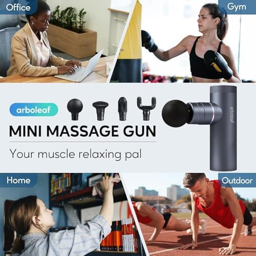 arboleaf Hot and Cold Massage Gun Deep Tissue, Percussion Muscle Massager - Image 4