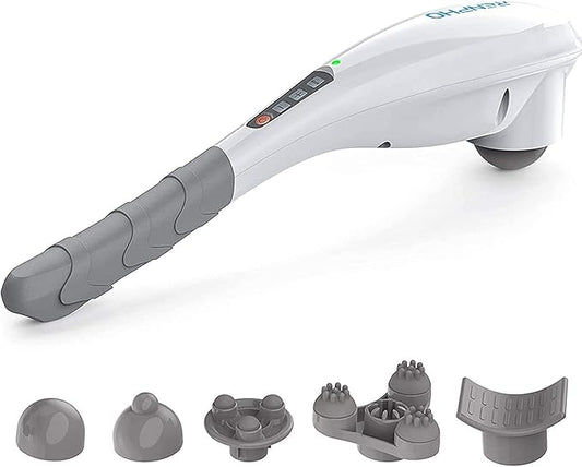 RENPHO Cordless Handheld Massager, 5 Adjustable Speeds and Massage Modes by Unknown