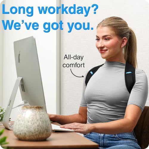Omeer Posture Corrector for Women and Men, Adjustable Back & Shoulder Brace - Image 3