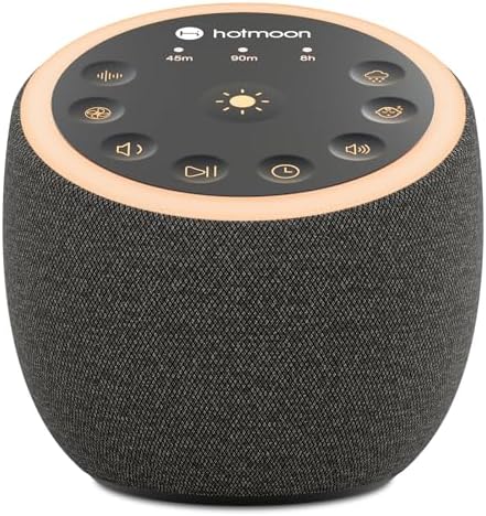 Hotmoon Sound Machine for Sleep, Cocoon 2, 40 Sounds, Dual-Speaker, Plug in by Hotmoon