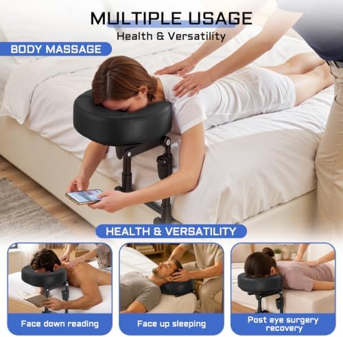 Massage Headrest for Bed,Bedside Bed Massage Head Holder for Home Mattress - Image 4