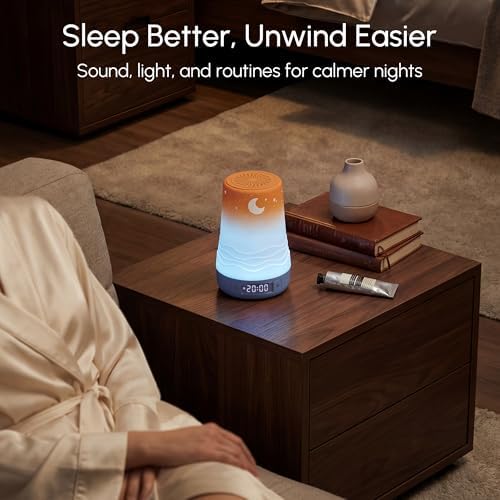 Mewaii White Noise Sound Machine, Newborn Baby Gifts, 100 Soothing Sounds - Image 2