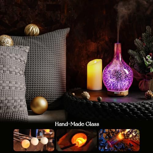 Porseme 150ml Handmade Essential Oil Diffuser 6H Runtime - Image 5