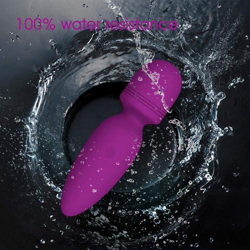 Mini Wand Massager Small Hand-held Massager,Quiet,Portable Personal Massager Silicone Massager Cordless for Neck Shoulder Back Body Massage - Image 3
