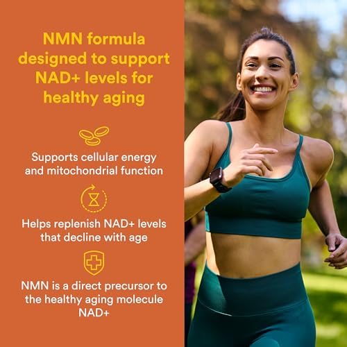 Natural Factors Regenerlife NMN NAD+ Boost, 300MG, 60 Vegetarian Capsules - Image 2