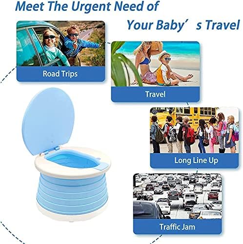 Portable Potty for Toddler,Travel Potty Seat for Toddler,Travel Toilet Kids - Image 3