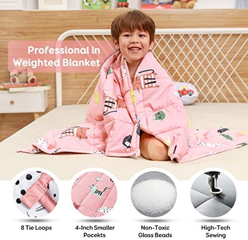 Sivio Cotton Weighted Blanket for Sleeping, 36"x48" 3 lbs - Image 5