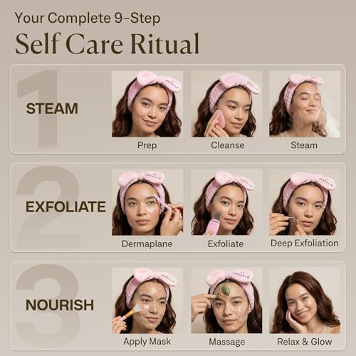 Facial Steamer Spa Kit with 17 Spa Tools for Complete At-Home Facial - Image 6