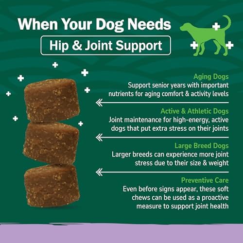 PetNC Natural Care Hip and Joint Soft Chews for Dogs, 90 Count - 27591 - Image 4