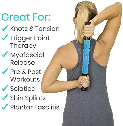 Vive Massage Stick Roller for Muscle, Back, Legs - Deep Tissue Body Fascia - Image 4